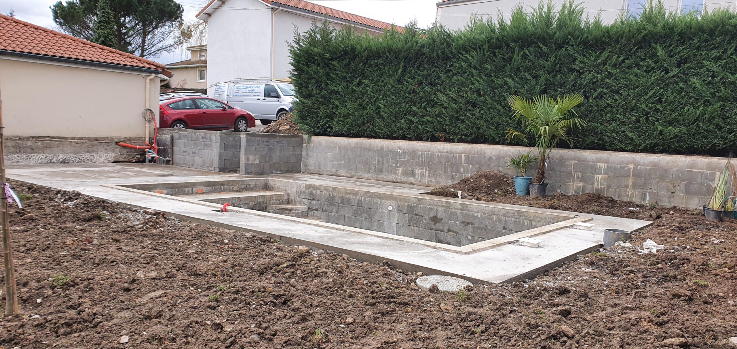 Piscine 8 × 4 m – Fond descendant – photo 3